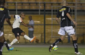 Durante a partida entre Corinthians x Bragantino, realizada esta noite no estdio do Pacaembu, vlida pela 6 rodada do Campeonato Paulista de 2014