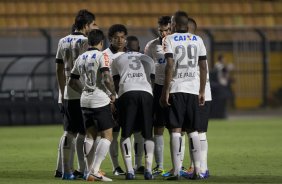 Durante a partida entre Corinthians x Bragantino, realizada esta noite no estdio do Pacaembu, vlida pela 6 rodada do Campeonato Paulista de 2014