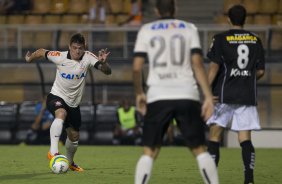 Durante a partida entre Corinthians x Bragantino, realizada esta noite no estdio do Pacaembu, vlida pela 6 rodada do Campeonato Paulista de 2014