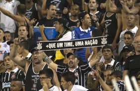 Durante a partida entre Corinthians x Bragantino, realizada esta noite no estdio do Pacaembu, vlida pela 6 rodada do Campeonato Paulista de 2014