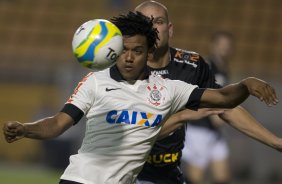 Durante a partida entre Corinthians x Bragantino, realizada esta noite no estdio do Pacaembu, vlida pela 6 rodada do Campeonato Paulista de 2014