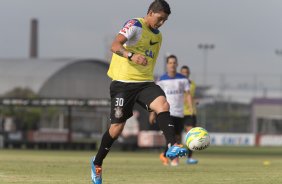 Durante o treino esta tarde no CT Joaquim Grava, Parque Ecolgico do Tiete, zona leste de So Paulo. O prximo jogo da equipe ser quarta-feira, dia 19/02, contra o Oeste de Itpolis, no estdio Benedito Teixeira, em Rio Preto, vlido pela 9 rodada do Campeonato Paulista 2014