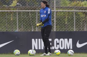 Durante o treino esta tarde no CT Joaquim Grava, Parque Ecolgico do Tiete, zona leste de So Paulo. O prximo jogo da equipe ser quarta-feira, dia 19/02, contra o Oeste de Itpolis, no estdio Benedito Teixeira, em Rio Preto, vlido pela 9 rodada do Campeonato Paulista 2014