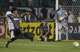 Durante a partida entre Corinthians x Rio Claro, realizada esta noite no estádio do Pacaembu, válida pela 10ª rodada do Campeonato Paulista de 2014