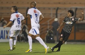 Durante a partida entre Corinthians x Rio Claro, realizada esta noite no estádio do Pacaembu, válida pela 10ª rodada do Campeonato Paulista de 2014