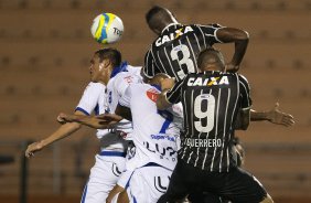 Durante a partida entre Corinthians x Rio Claro, realizada esta noite no estádio do Pacaembu, válida pela 10ª rodada do Campeonato Paulista de 2014