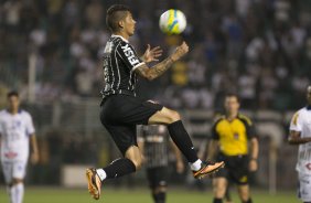 Durante a partida entre Corinthians x Rio Claro, realizada esta noite no estádio do Pacaembu, válida pela 10ª rodada do Campeonato Paulista de 2014