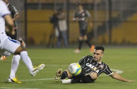 Durante a partida entre Corinthians x Rio Claro, realizada esta noite no estdio do Pacaembu, vlida pela 10 rodada do Campeonato Paulista de 2014