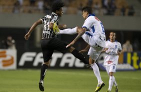 Durante a partida entre Corinthians x Rio Claro, realizada esta noite no estádio do Pacaembu, válida pela 10ª rodada do Campeonato Paulista de 2014