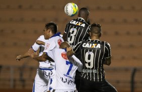 Durante a partida entre Corinthians x Rio Claro, realizada esta noite no estádio do Pacaembu, válida pela 10ª rodada do Campeonato Paulista de 2014