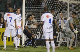 Durante a partida entre Corinthians x Rio Claro, realizada esta noite no estdio do Pacaembu, vlida pela 10 rodada do Campeonato Paulista de 2014