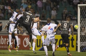 Durante a partida entre Corinthians x Rio Claro, realizada esta noite no estádio do Pacaembu, válida pela 10ª rodada do Campeonato Paulista de 2014