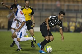 Durante a partida entre Corinthians x Rio Claro, realizada esta noite no estdio do Pacaembu, vlida pela 10 rodada do Campeonato Paulista de 2014