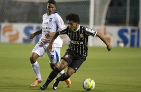 Durante a partida entre Corinthians x Rio Claro, realizada esta noite no estádio do Pacaembu, válida pela 10ª rodada do Campeonato Paulista de 2014