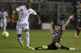 Durante a partida entre Corinthians x Rio Claro, realizada esta noite no estádio do Pacaembu, válida pela 10ª rodada do Campeonato Paulista de 2014