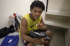 Durante a partida entre Corinthians x Rio Claro, realizada esta noite no estádio do Pacaembu, válida pela 10ª rodada do Campeonato Paulista de 2014
