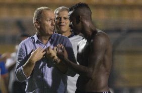 Durante a partida entre Corinthians x Rio Claro, realizada esta noite no estádio do Pacaembu, válida pela 10ª rodada do Campeonato Paulista de 2014