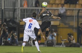 Durante a partida entre Corinthians x Rio Claro, realizada esta noite no estádio do Pacaembu, válida pela 10ª rodada do Campeonato Paulista de 2014