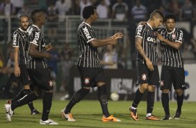 Durante a partida entre Corinthians x Rio Claro, realizada esta noite no estdio do Pacaembu, vlida pela 10 rodada do Campeonato Paulista de 2014