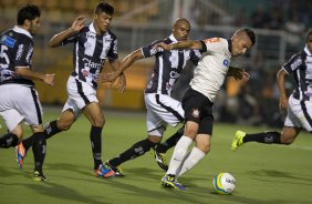 Durante a partida entre Corinthians x Comercial/RP, realizada esta noite no estádio do Pacaembu, válida pela 11ª rodada do Campeonato Paulista de 2014