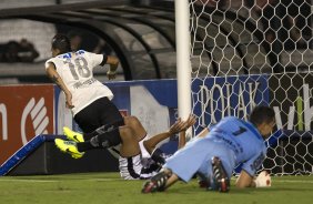 Durante a partida entre Corinthians x Comercial/RP, realizada esta noite no estádio do Pacaembu, válida pela 11ª rodada do Campeonato Paulista de 2014