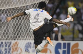 Durante a partida entre Corinthians x Comercial/RP, realizada esta noite no estádio do Pacaembu, válida pela 11ª rodada do Campeonato Paulista de 2014