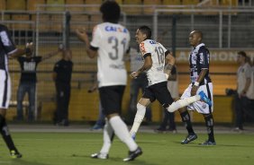 Durante a partida entre Corinthians x Comercial/RP, realizada esta noite no estádio do Pacaembu, válida pela 11ª rodada do Campeonato Paulista de 2014