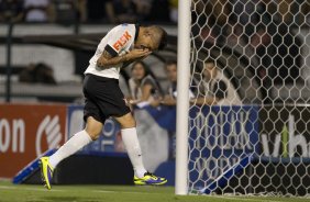 Durante a partida entre Corinthians x Comercial/RP, realizada esta noite no estádio do Pacaembu, válida pela 11ª rodada do Campeonato Paulista de 2014