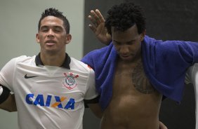 Durante a partida entre Corinthians x Comercial/RP, realizada esta noite no estádio do Pacaembu, válida pela 11ª rodada do Campeonato Paulista de 2014