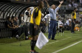 Durante a partida entre Corinthians x Comercial/RP, realizada esta noite no estádio do Pacaembu, válida pela 11ª rodada do Campeonato Paulista de 2014