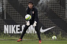 Durante o treino desta tarde no CT Joaquim Grava, Parque Ecolgico do Tiete, zona leste de So Paulo. O prximo jogo da equipe ser domingo, dia 16/03, contra a Penapolense, no estdio Tenente Carrio, vlido pela 14 rodada do Campeonato Paulista 2014