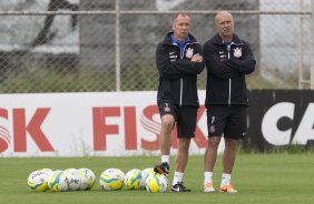 Durante o treino desta tarde no CT Joaquim Grava, Parque Ecolgico do Tiete, zona leste de So Paulo. O prximo jogo da equipe ser domingo, dia 16/03, contra a Penapolense, no estdio Tenente Carrio, vlido pela 14 rodada do Campeonato Paulista 2014