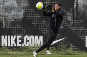 Durante o treino desta tarde no CT Joaquim Grava, Parque Ecolgico do Tiete, zona leste de So Paulo. O prximo jogo da equipe ser domingo, dia 16/03, contra a Penapolense, no estdio Tenente Carrio, vlido pela 14 rodada do Campeonato Paulista 2014