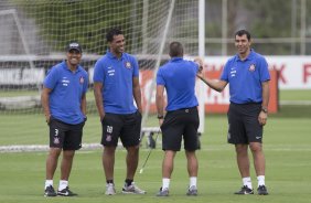 Durante o treino desta tarde no CT Joaquim Grava, Parque Ecolgico do Tiete, zona leste de So Paulo. O prximo jogo da equipe ser domingo, dia 23/03, contra o Atltico de Sorocaba, no Pacaembu, vlido pela 15 rodada, a ltima, do Campeonato Paulista de 2014