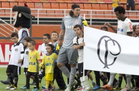 Durante a partida entre Corinthians x Atlético Sorocaba, realizada esta tarde no estádio do Pacaembu, válida pela 15ª rodada do Campeonato Paulista de 2014