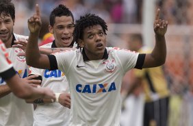 Durante a partida entre Corinthians x Atlético Sorocaba, realizada esta tarde no estádio do Pacaembu, válida pela 15ª rodada do Campeonato Paulista de 2014
