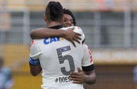 Durante a partida entre Corinthians x Atlético Sorocaba, realizada esta tarde no estádio do Pacaembu, válida pela 15ª rodada do Campeonato Paulista de 2014