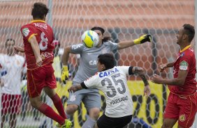 Durante a partida entre Corinthians x Atlético Sorocaba, realizada esta tarde no estádio do Pacaembu, válida pela 15ª rodada do Campeonato Paulista de 2014
