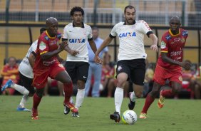 Durante a partida entre Corinthians x Atlético Sorocaba, realizada esta tarde no estádio do Pacaembu, válida pela 15ª rodada do Campeonato Paulista de 2014