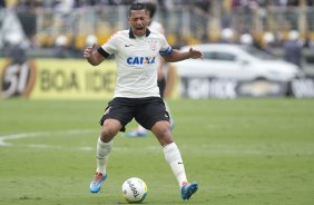 Durante a partida entre Corinthians x Atlético Sorocaba, realizada esta tarde no estádio do Pacaembu, válida pela 15ª rodada do Campeonato Paulista de 2014