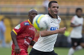 Durante a partida entre Corinthians x Atlético Sorocaba, realizada esta tarde no estádio do Pacaembu, válida pela 15ª rodada do Campeonato Paulista de 2014