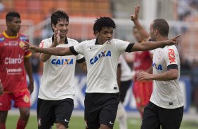 Durante a partida entre Corinthians x Atlético Sorocaba, realizada esta tarde no estádio do Pacaembu, válida pela 15ª rodada do Campeonato Paulista de 2014