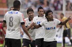 Durante a partida entre Corinthians x Atltico Sorocaba, realizada esta tarde no estdio do Pacaembu, vlida pela 15 rodada do Campeonato Paulista de 2014