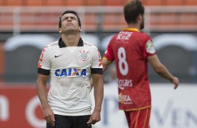 Durante a partida entre Corinthians x Atlético Sorocaba, realizada esta tarde no estádio do Pacaembu, válida pela 15ª rodada do Campeonato Paulista de 2014