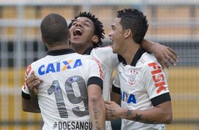 Durante a partida entre Corinthians x Atlético Sorocaba, realizada esta tarde no estádio do Pacaembu, válida pela 15ª rodada do Campeonato Paulista de 2014