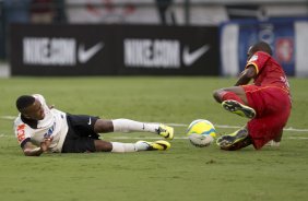 Durante a partida entre Corinthians x Atlético Sorocaba, realizada esta tarde no estádio do Pacaembu, válida pela 15ª rodada do Campeonato Paulista de 2014