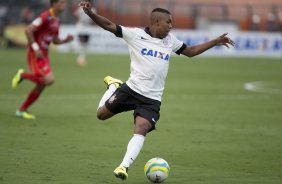 Durante a partida entre Corinthians x Atlético Sorocaba, realizada esta tarde no estádio do Pacaembu, válida pela 15ª rodada do Campeonato Paulista de 2014