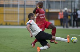 Durante a partida entre Corinthians x Atlético Sorocaba, realizada esta tarde no estádio do Pacaembu, válida pela 15ª rodada do Campeonato Paulista de 2014