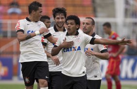 Durante a partida entre Corinthians x Atltico Sorocaba, realizada esta tarde no estdio do Pacaembu, vlida pela 15 rodada do Campeonato Paulista de 2014