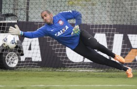 Durante o treino desta tarde no CT Joaquim Grava, Parque Ecolgico do Tiete, zona leste de So Paulo. O prximo jogo da equipe ser dia 20/04, contra o Atltico MIneiro, vlido pela 1 rodada do Campeonato Brasileiro de 2014